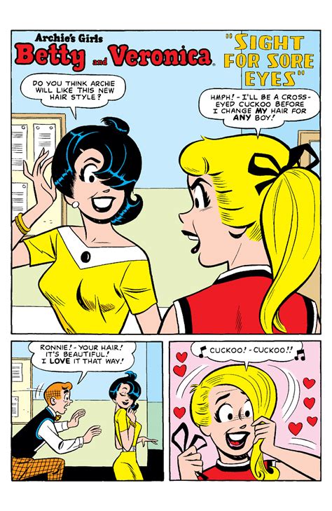 betty and veronica nude|Archie, Betty And Veronica